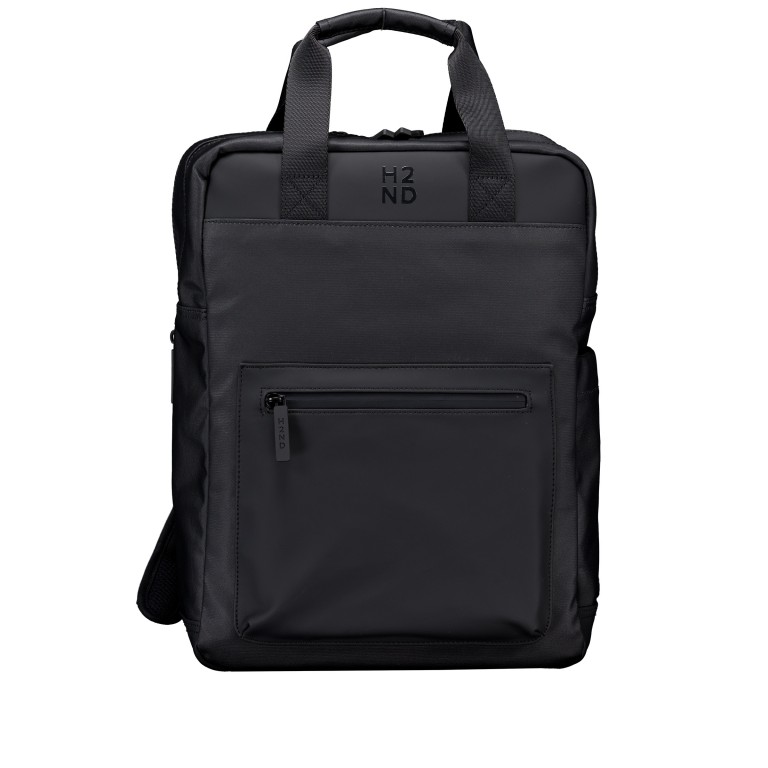 Rucksack City-Lights Hamburg XL CL-12696 Dark Ash, Farbe: anthrazit, Marke: Harbour 2nd, EAN: 4046478074057, Abmessungen in cm: 29x38x16, Bild 1 von 5