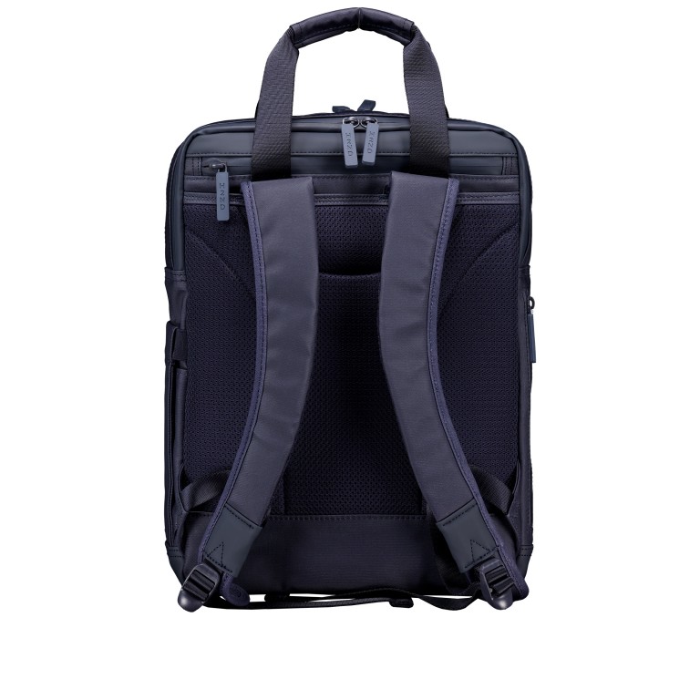 Rucksack City-Lights Hamburg XL CL-12696 Midnight Navy, Farbe: blau/petrol, Marke: Harbour 2nd, EAN: 4046478074132, Abmessungen in cm: 29x38x16, Bild 3 von 5
