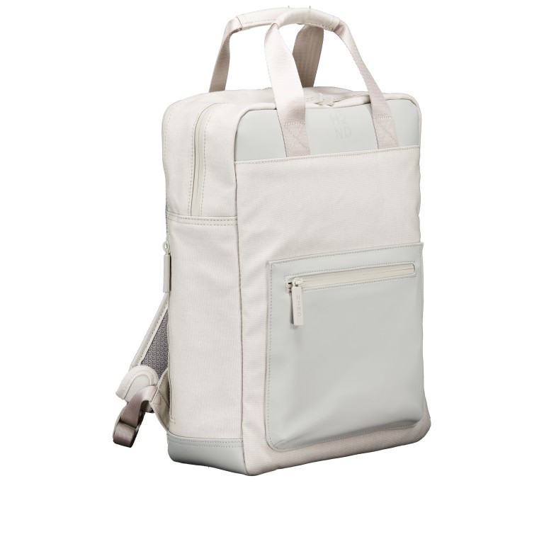 Rucksack City-Lights Hamburg XL CL-12696 Light Taupe, Farbe: beige, Marke: Harbour 2nd, EAN: 4046478079373, Abmessungen in cm: 29x38x16, Bild 2 von 5