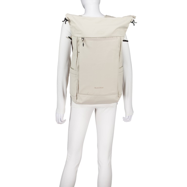 Rucksack BBRS91-B Beige, Farbe: beige, Marke: Blackbeat, EAN: 4066727003898, Abmessungen in cm: 36x45x18, Bild 5 von 8