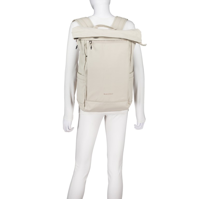 Rucksack BBRS91-B Beige, Farbe: beige, Marke: Blackbeat, EAN: 4066727003898, Abmessungen in cm: 36x45x18, Bild 4 von 8