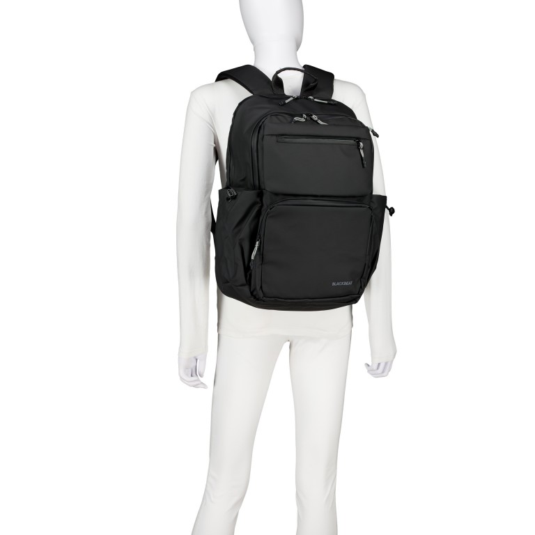 Rucksack BBRS99-B Black, Farbe: schwarz, Marke: Blackbeat, EAN: 4066727003829, Abmessungen in cm: 30x43x17, Bild 4 von 7