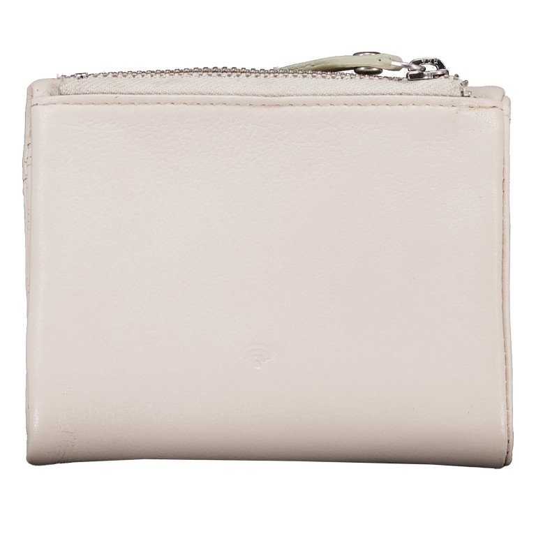 Geldbörse Nappa mit RFID-Schutz Light Beige, Farbe: beige, Marke: Hausfelder Manufaktur, EAN: 4065646024229, Abmessungen in cm: 11.5x9.2x2.5, Bild 3 von 5
