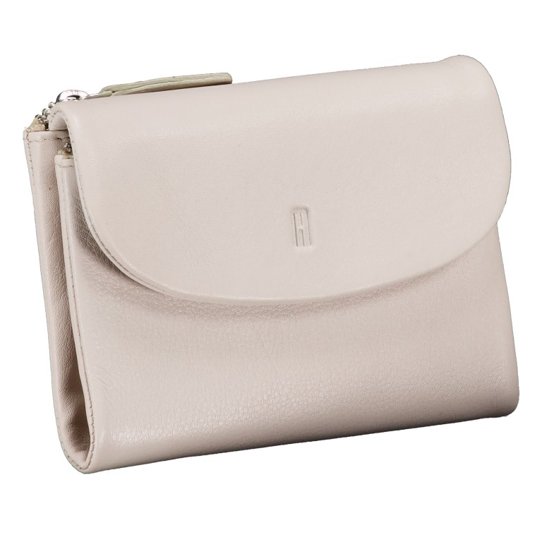 Geldbörse Nappa mit RFID-Schutz Light Beige, Farbe: beige, Marke: Hausfelder Manufaktur, EAN: 4065646024274, Abmessungen in cm: 13.5x9.7x2.7, Bild 2 von 4