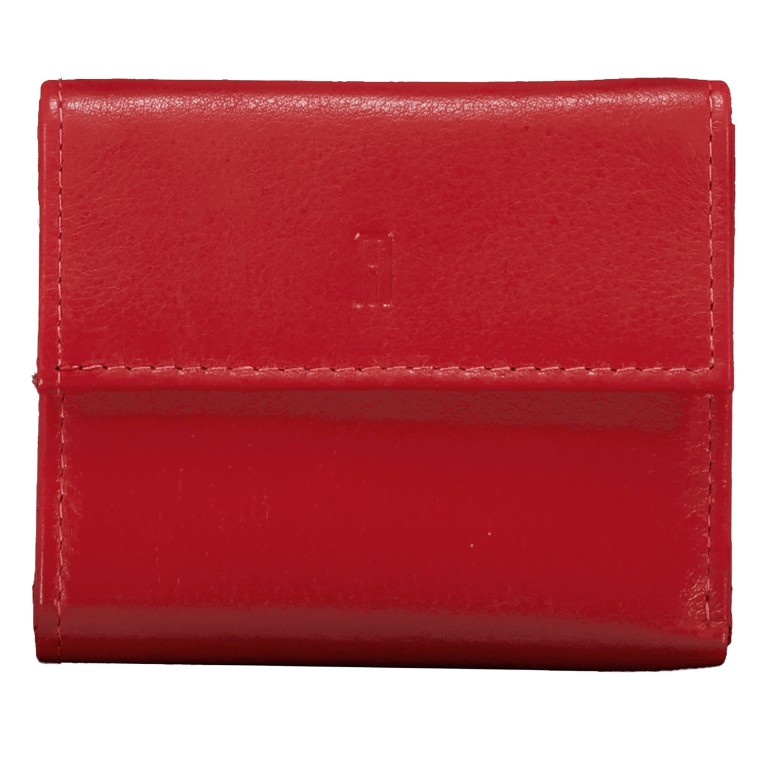 Geldbörse Nappa mit RFID-Schutz Red, Farbe: rot/weinrot, Marke: Hausfelder Manufaktur, EAN: 4065646024304, Abmessungen in cm: 9.8x8.5x3, Bild 1 von 5