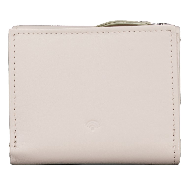 Geldbörse Nappa mit RFID-Schutz Light Beige, Farbe: beige, Marke: Hausfelder Manufaktur, EAN: 4065646024311, Abmessungen in cm: 9.8x8.5x3, Bild 3 von 5