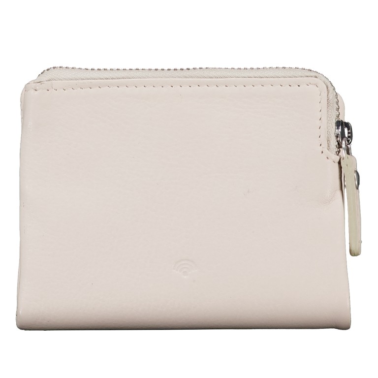 Geldbörse Nappa Light Beige, Farbe: beige, Marke: Hausfelder Manufaktur, EAN: 4065646024335, Abmessungen in cm: 9.5x11.5x2.5, Bild 3 von 4