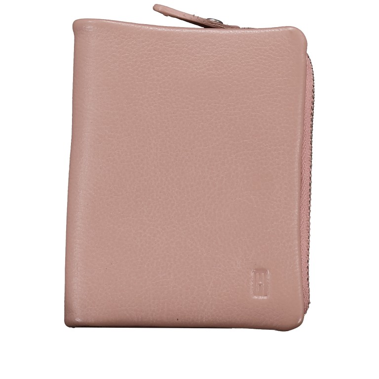 Geldbörse Nappa Rose, Farbe: rosa/pink, Marke: Hausfelder Manufaktur, EAN: 4065646024342, Abmessungen in cm: 9.5x11.5x2.5, Bild 1 von 4