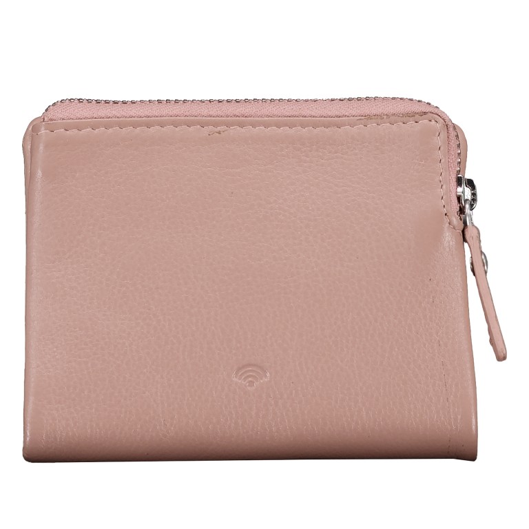 Geldbörse Nappa Rose, Farbe: rosa/pink, Marke: Hausfelder Manufaktur, EAN: 4065646024342, Abmessungen in cm: 9.5x11.5x2.5, Bild 3 von 4
