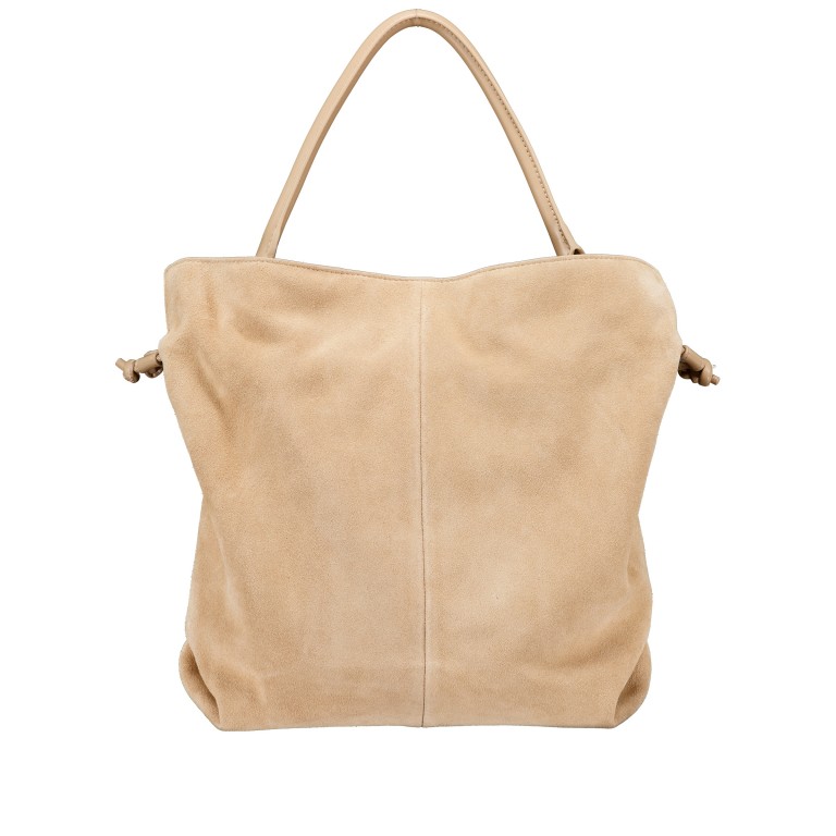 Umhängetasche Cool Companion Suede M mit herausnehmbarem Beutel Sand, Farbe: beige, Marke: Hey Marly, EAN: 4262459829472, Abmessungen in cm: 24x38x18, Bild 3 von 6