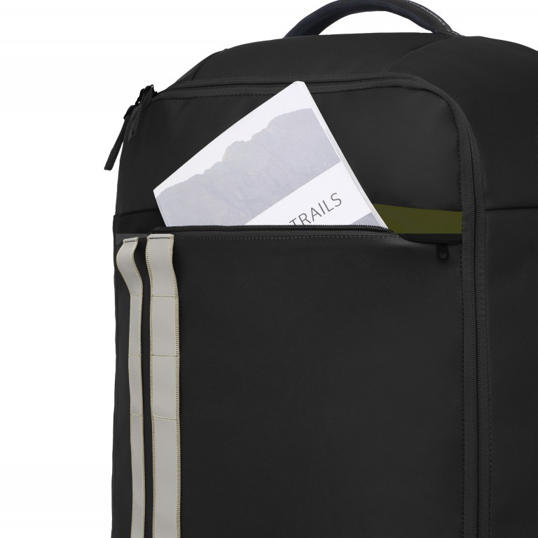 Reisetasche / Trolley Takutea 90 mit Rollen Black, Farbe: schwarz, Marke: Vaude, EAN: 4062218954823, Abmessungen in cm: 41x77x35, Bild 7 von 11