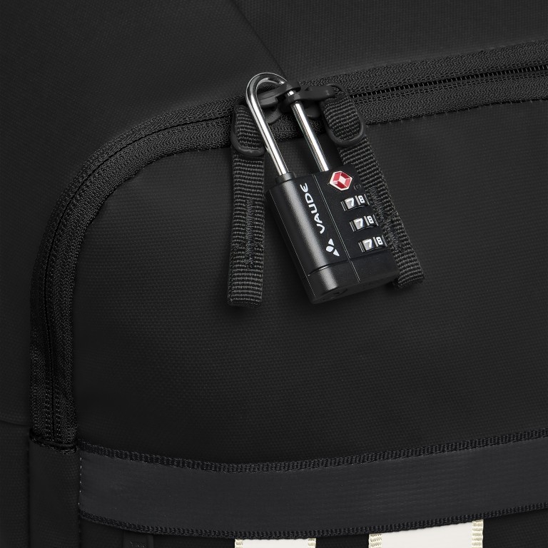 Reisetasche / Trolley Takutea 90 mit Rollen Black, Farbe: schwarz, Marke: Vaude, EAN: 4062218954823, Abmessungen in cm: 41x77x35, Bild 11 von 11
