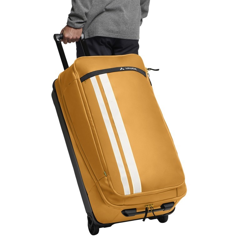 Reisetasche / Trolley Takutea 90 mit Rollen Silt Brown, Farbe: orange, Marke: Vaude, EAN: 4067729050729, Abmessungen in cm: 41x77x35, Bild 5 von 11