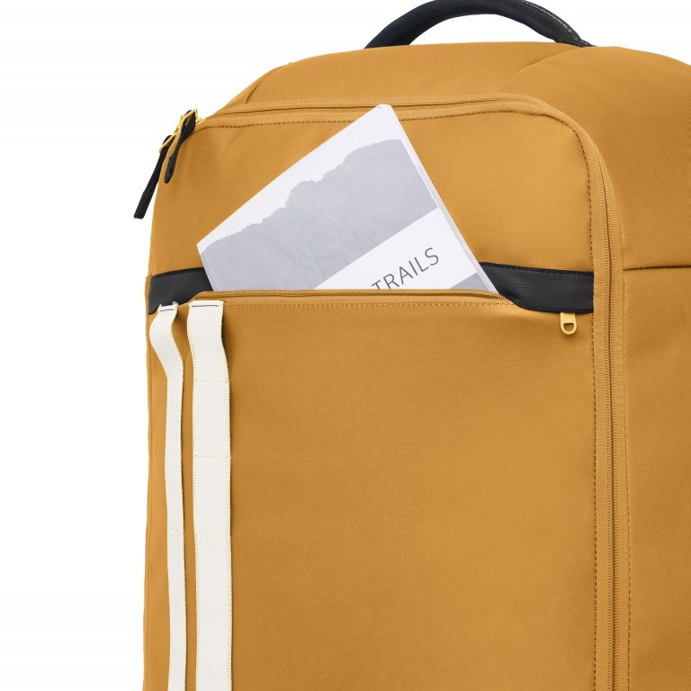 Reisetasche / Trolley Takutea 90 mit Rollen Silt Brown, Farbe: orange, Marke: Vaude, EAN: 4067729050729, Abmessungen in cm: 41x77x35, Bild 7 von 11