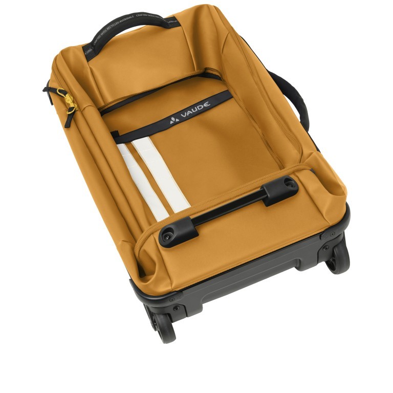 Reisetasche / Trolley Takutea 65 mit Rollen Silt Brown, Farbe: orange, Marke: Vaude, EAN: 4067729050927, Abmessungen in cm: 38x65x31, Bild 9 von 11