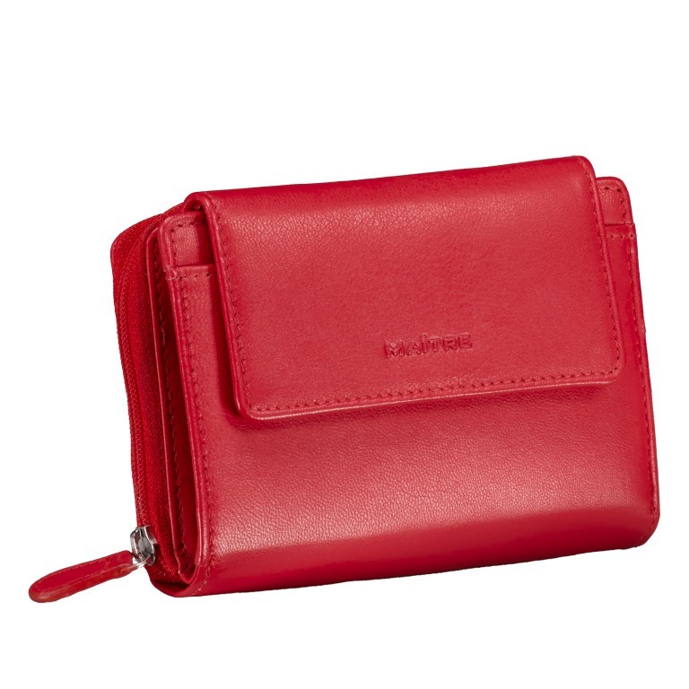 Geldbörse Bromley Diethilde Rot, Farbe: rot/weinrot, Marke: Maitre, EAN: 4053533651986, Abmessungen in cm: 13x9.5x2.7, Bild 2 von 5