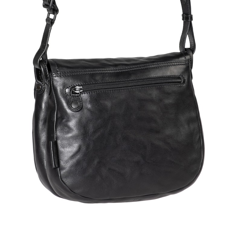 Umhängetasche Grandma's Luxury Club Mrs. Pineapple Pie Black Smoke, Farbe: schwarz, Marke: Aunts & Uncles, EAN: 4255717208461, Abmessungen in cm: 26x22.5x14.5, Bild 3 von 8