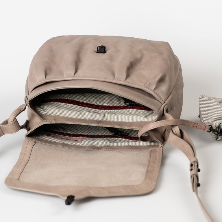 Umhängetasche Grandma's Luxury Club Mrs. Pineapple Pie Vintage Khaki, Farbe: beige, Marke: Aunts & Uncles, EAN: 4255717208492, Abmessungen in cm: 26x22.5x14.5, Bild 6 von 8
