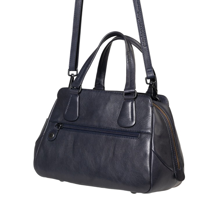Handtasche Grandma's Luxury Club Mrs. Peanut Brittle Night Sky, Farbe: blau/petrol, Marke: Aunts & Uncles, EAN: 4255717202049, Abmessungen in cm: 27.5x20x12.5, Bild 3 von 9