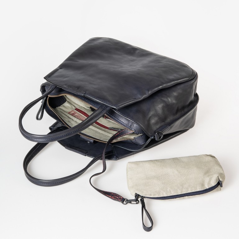 Handtasche Grandma's Luxury Club Mrs. Chiffon Pie Night Sky, Farbe: blau/petrol, Marke: Aunts & Uncles, EAN: 4255717202209, Abmessungen in cm: 33x25x12.5, Bild 9 von 12