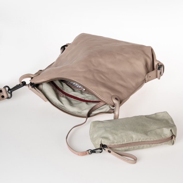 Umhängetasche Grandma's Luxury Club Mrs. Raisin Cookie Vintage Khaki, Farbe: beige, Marke: Aunts & Uncles, EAN: 4255717204357, Abmessungen in cm: 25x25x7, Bild 4 von 8