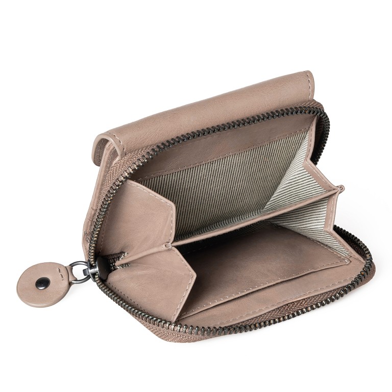 Geldbörse Grandma's Luxury Club Judy mit RFID-Schutz Vintage Khaki, Farbe: beige, Marke: Aunts & Uncles, EAN: 4255717205101, Abmessungen in cm: 10.5x8.5x2.5, Bild 6 von 7