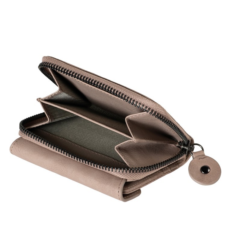 Geldbörse Grandma's Luxury Club Judy mit RFID-Schutz Vintage Khaki, Farbe: beige, Marke: Aunts & Uncles, EAN: 4255717205101, Abmessungen in cm: 10.5x8.5x2.5, Bild 5 von 7