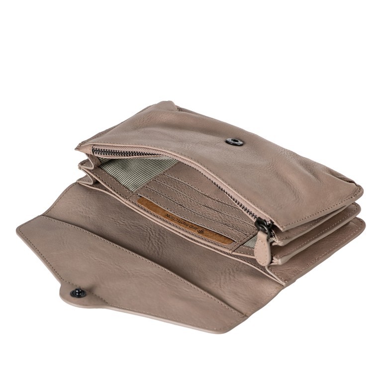 Geldbörse Grandma's Luxury Club Charlene mit RFID-Schutz Vintage Khaki, Farbe: beige, Marke: Aunts & Uncles, EAN: 4255717205255, Abmessungen in cm: 19.5x11x2.5, Bild 4 von 6
