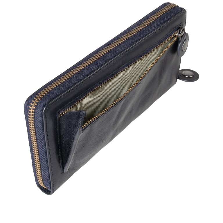 Geldbörse Grandma's Luxury Club Cynthia mit RFID-Schutz Night Sky, Farbe: blau/petrol, Marke: Aunts & Uncles, EAN: 4255717202827, Abmessungen in cm: 20x10x2, Bild 5 von 6