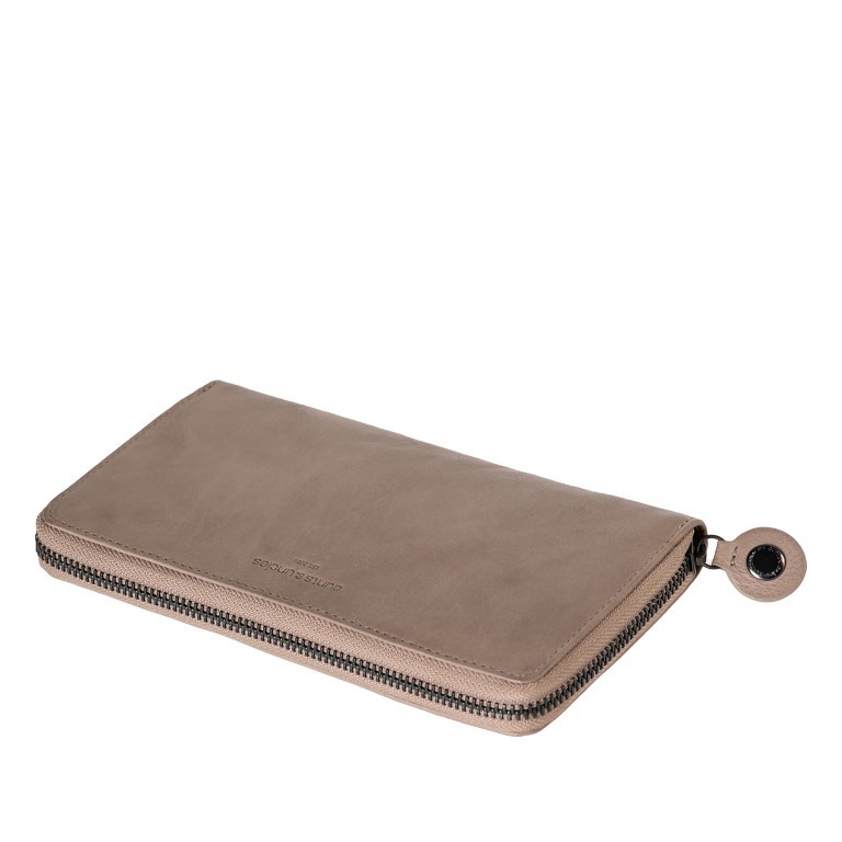 Geldbörse Grandma's Luxury Club Cynthia mit RFID-Schutz Vintage Khaki, Farbe: beige, Marke: Aunts & Uncles, EAN: 4255717205224, Abmessungen in cm: 20x10x2, Bild 2 von 7