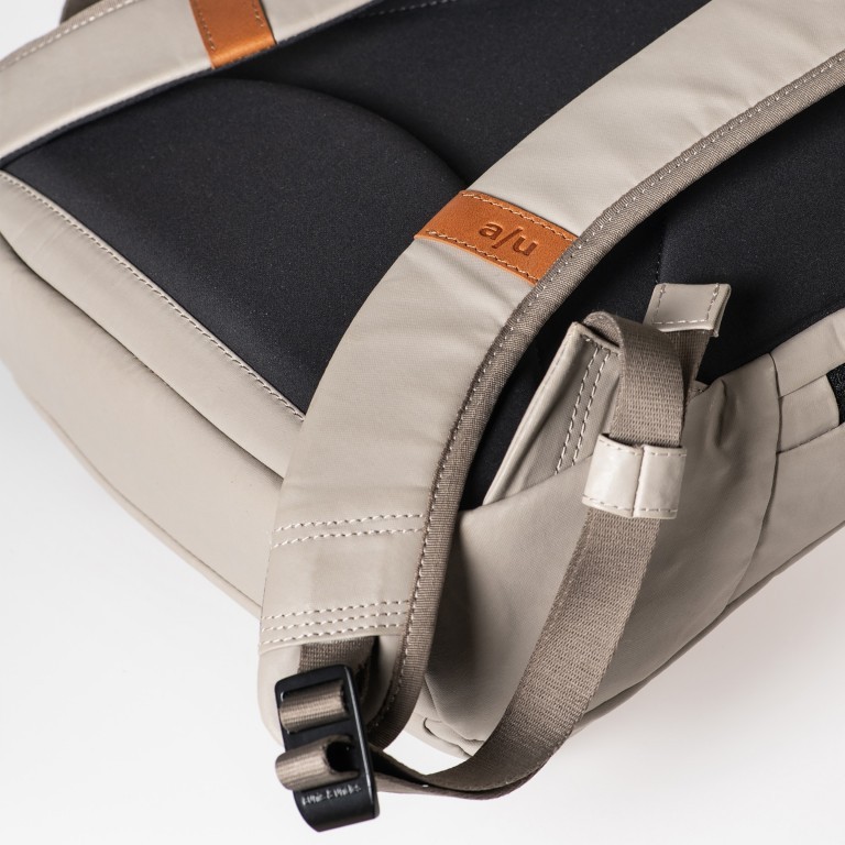 Rucksack Japan Re Kumotsu mit Notebookfach 11 Zoll Driftwood, Farbe: beige, Marke: Aunts & Uncles, EAN: 4255717207167, Abmessungen in cm: 27x39x14, Bild 7 von 10