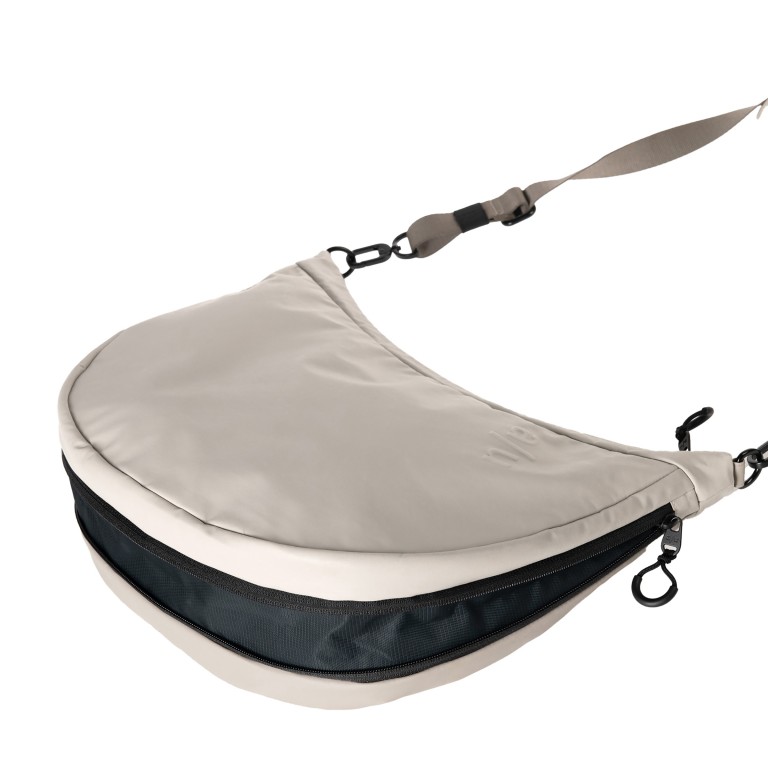 Beuteltasche Japan Re Koyoshi erweiterbar Driftwood, Farbe: beige, Marke: Aunts & Uncles, EAN: 4255717207105, Abmessungen in cm: 38x30x12, Bild 2 von 10