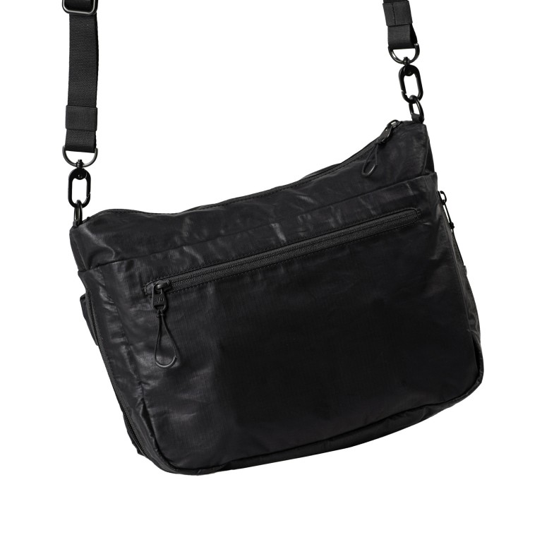 Umhängetasche Japan Re-Lite Omono Black, Farbe: schwarz, Marke: Aunts & Uncles, EAN: 4255717208270, Abmessungen in cm: 33x23x10, Bild 3 von 7