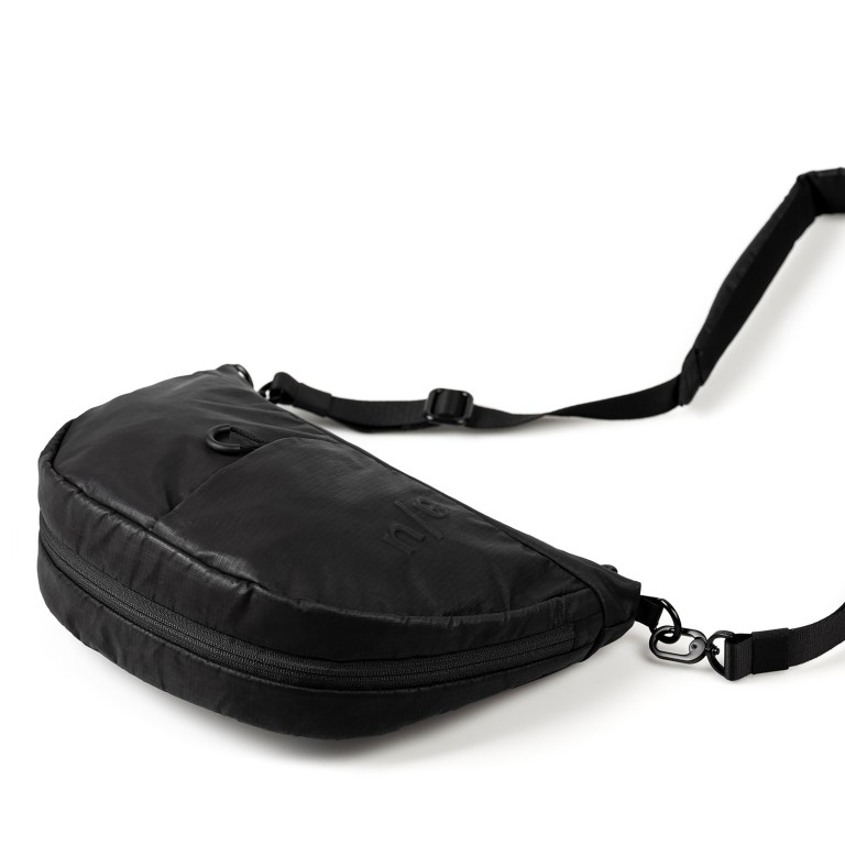 Beuteltasche Japan Re-Lite Toyo Black, Farbe: schwarz, Marke: Aunts & Uncles, EAN: 4255717208317, Abmessungen in cm: 33x21x10, Bild 3 von 8