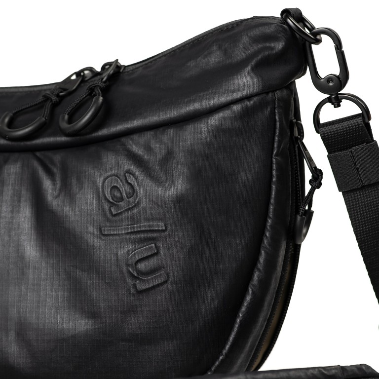 Beuteltasche Japan Re-Lite Toyo Black, Farbe: schwarz, Marke: Aunts & Uncles, EAN: 4255717208317, Abmessungen in cm: 33x21x10, Bild 8 von 8