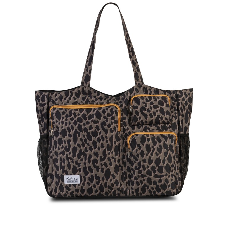 Badetasche XXL Braun, Farbe: braun, Marke: Fabrizio, EAN: 4066237033392, Abmessungen in cm: 51x41x16, Bild 1 von 1