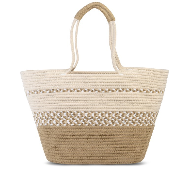 Korbtasche Beige, Farbe: beige, Marke: Fabrizio, EAN: 4066237033743, Abmessungen in cm: 32x32x15, Bild 1 von 1