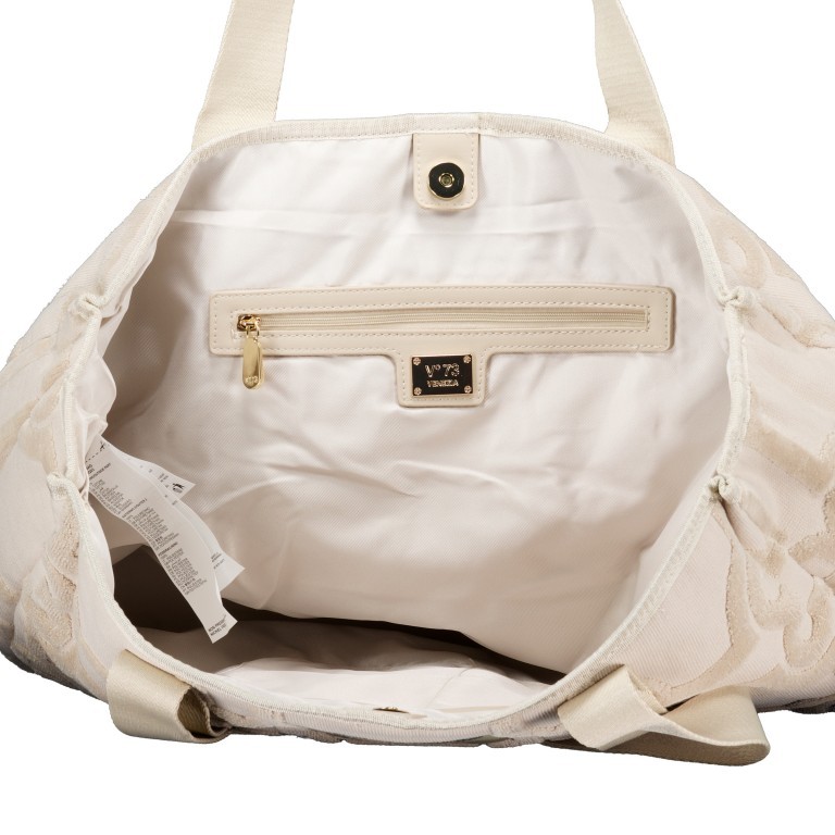 Shopper Amy 73BS8W203.328 Off White, Farbe: beige, Marke: V°73, EAN: 8054942631961, Abmessungen in cm: 44.5x34x12, Bild 4 von 4