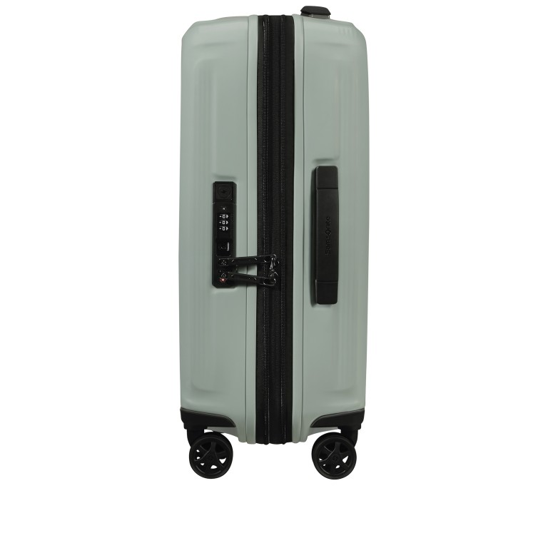 Koffer Nuon Spinner 55 erweiterbar Metallic Mineral Green, Farbe: grün/oliv, Marke: Samsonite, EAN: 5400520309051, Abmessungen in cm: 40x55x20, Bild 4 von 18