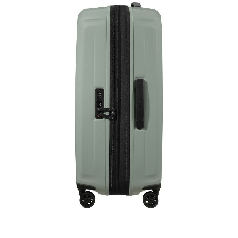 Koffer Nuon Spinner 69 erweiterbar Metallic Mineral Green, Farbe: grün/oliv, Marke: Samsonite, EAN: 5400520309075, Abmessungen in cm: 45x69x28, Bild 4 von 17