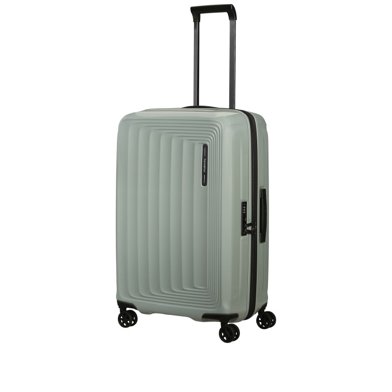 Koffer Nuon Spinner 69 erweiterbar Metallic Mineral Green, Farbe: grün/oliv, Marke: Samsonite, EAN: 5400520309075, Abmessungen in cm: 45x69x28, Bild 7 von 17