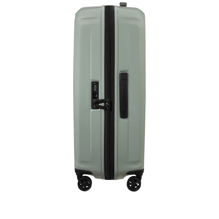 Koffer Nuon Spinner 69 erweiterbar Metallic Mineral Green, Farbe: grün/oliv, Marke: Samsonite, EAN: 5400520309075, Abmessungen in cm: 45x69x28, Bild 3 von 17