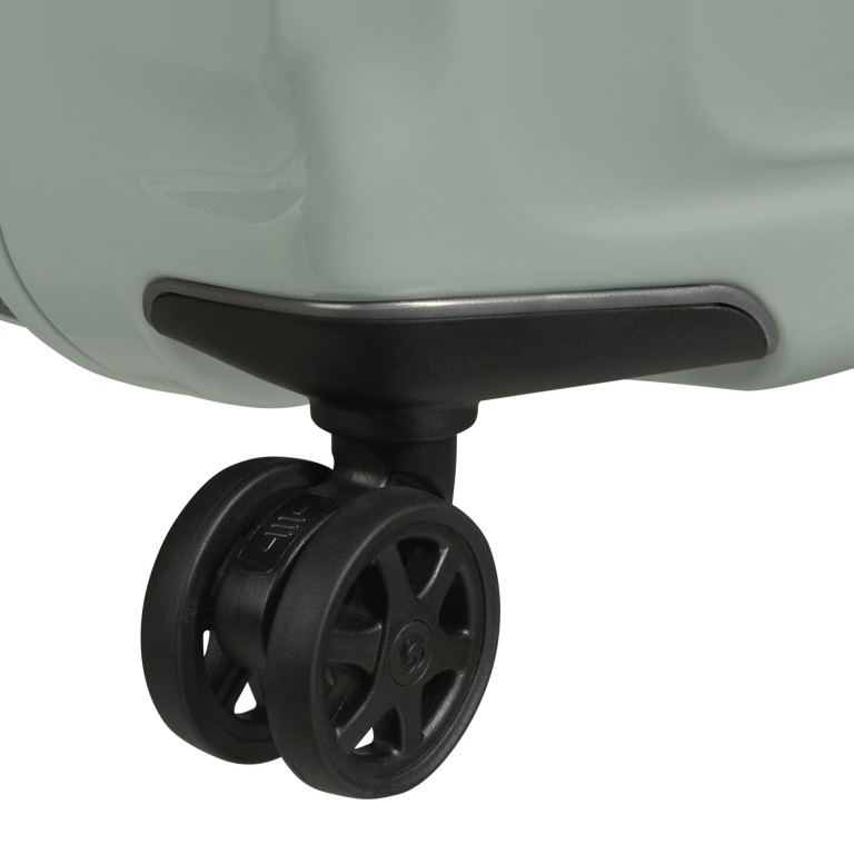 Koffer Nuon Spinner 75 erweiterbar Metallic Mineral Green, Farbe: grün/oliv, Marke: Samsonite, EAN: 5400520309099, Abmessungen in cm: 49x75x30, Bild 17 von 17