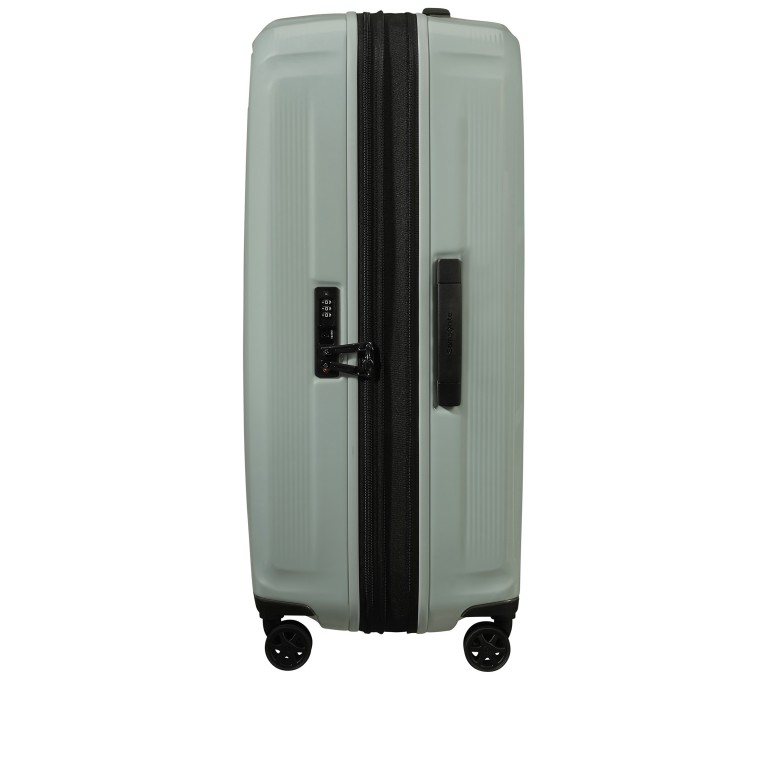 Koffer Nuon Spinner 75 erweiterbar Metallic Mineral Green, Farbe: grün/oliv, Marke: Samsonite, EAN: 5400520309099, Abmessungen in cm: 49x75x30, Bild 4 von 17