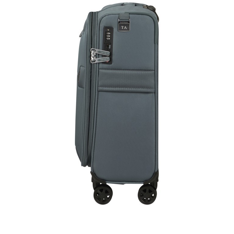 Koffer Urbify Spinner 55 expandable Dusty Blue, Farbe: blau/petrol, Marke: Samsonite, EAN: 5400520303547, Abmessungen in cm: 40x55x23, Bild 3 von 17