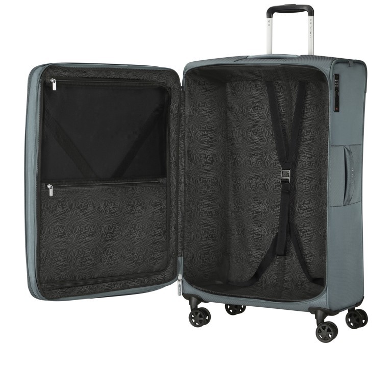 Trolley Urbify Spinner 78 expandable Dusty Blue, Farbe: blau/petrol, Marke: Samsonite, EAN: 5400520303561, Abmessungen in cm: 48x78x30, Bild 8 von 11