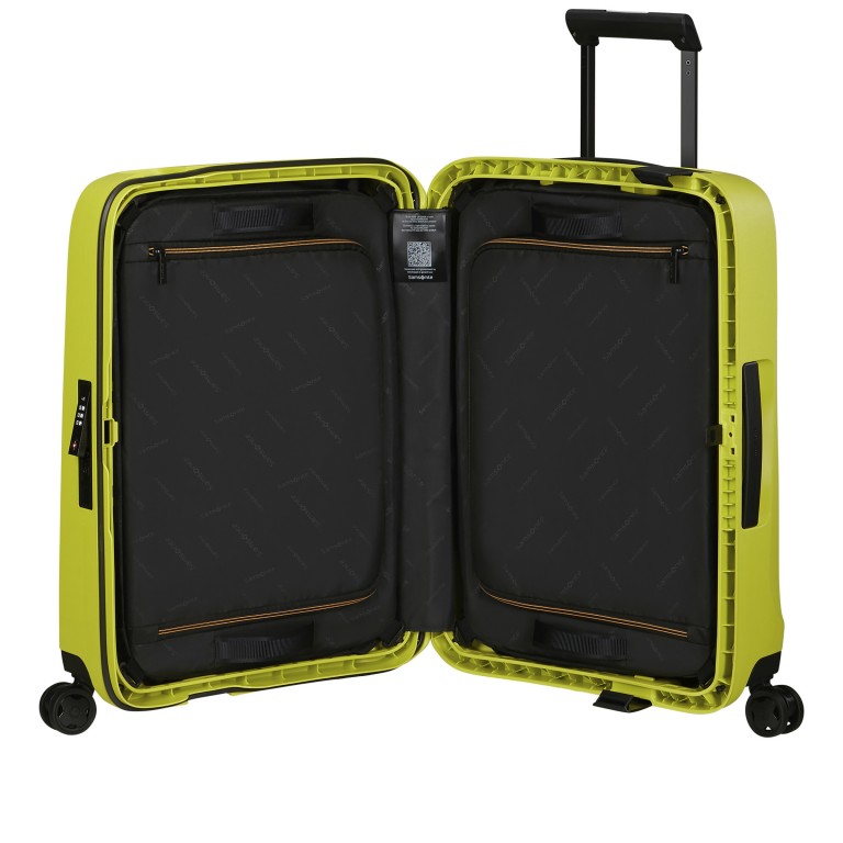 Handgepäck-Trolley Essens Spinner 55 IATA-Maß Lime, Farbe: grün/oliv, Marke: Samsonite, EAN: 5400520308047, Abmessungen in cm: 40x55x20, Bild 7 von 17