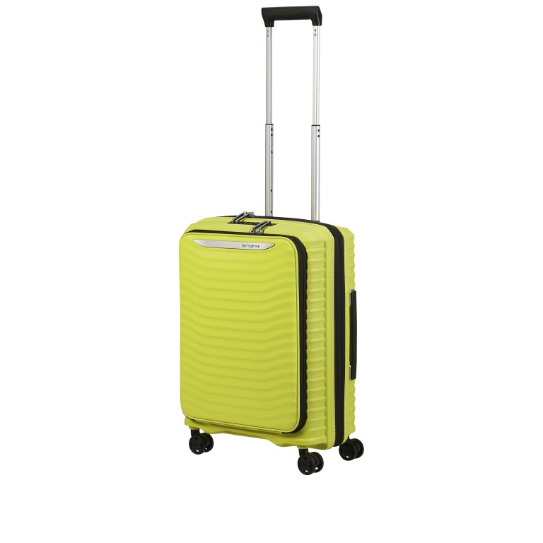 Handgepäck-Trolley Upscape Spinner 55 Easy Access Lime, Farbe: grün/oliv, Marke: Samsonite, EAN: 5400520302991, Abmessungen in cm: 40x55x23, Bild 7 von 15