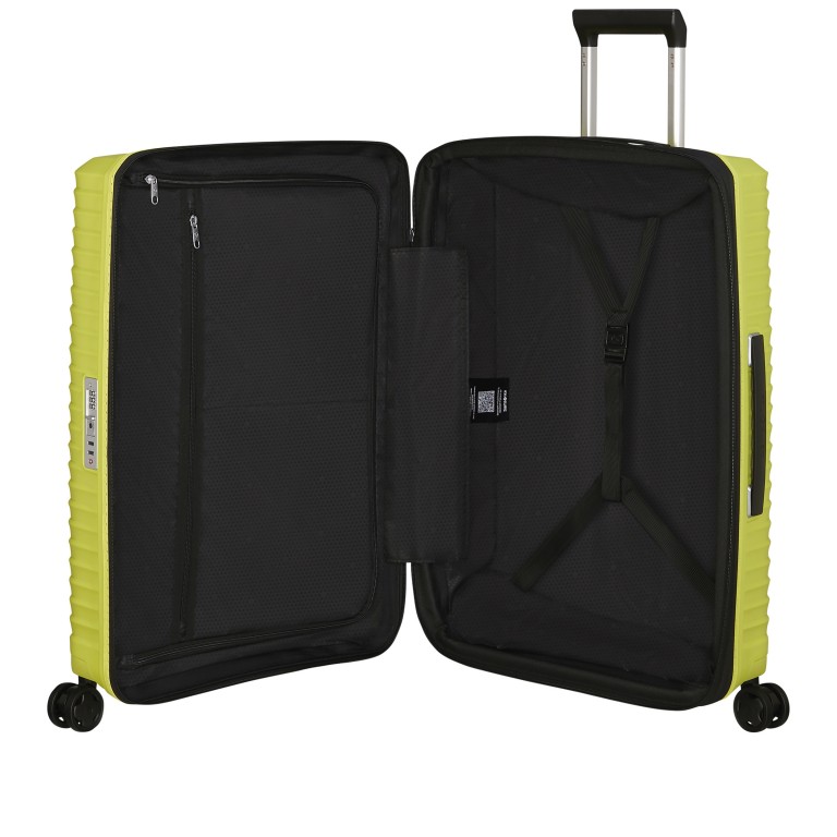 Koffer Upscape Spinner 68 erweiterbar auf 83 Liter Lime, Farbe: grün/oliv, Marke: Samsonite, EAN: 5400520302960, Abmessungen in cm: 47x68x28, Bild 8 von 12