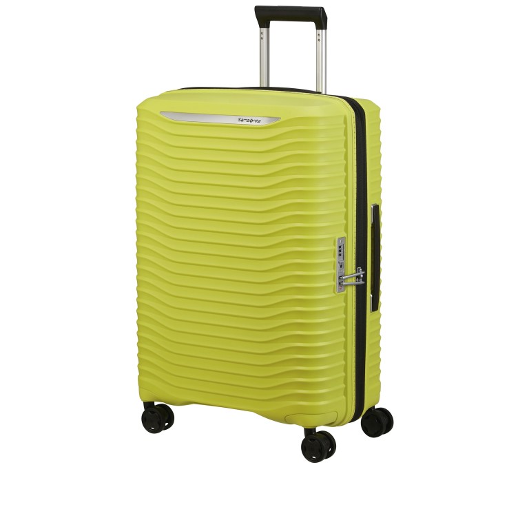 Koffer Upscape Spinner 68 erweiterbar auf 83 Liter Lime, Farbe: grün/oliv, Marke: Samsonite, EAN: 5400520302960, Abmessungen in cm: 47x68x28, Bild 2 von 12